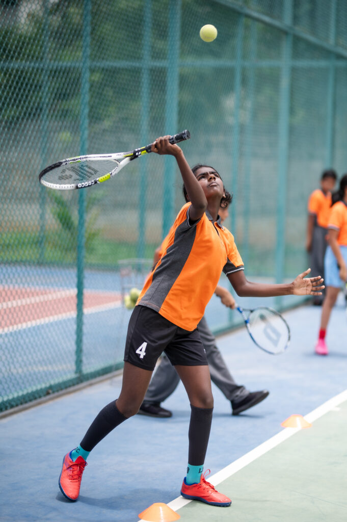 Tennis Court at GJR International