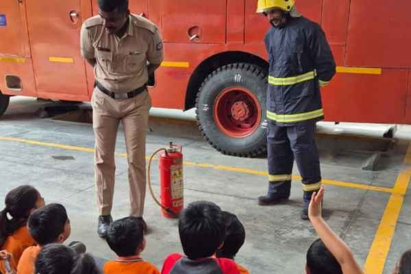 Grade 2 Field Trip to fire station