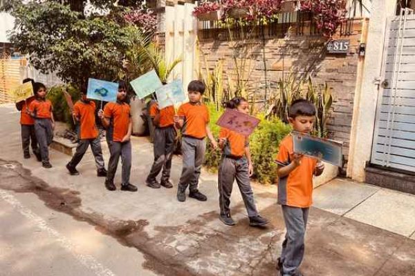 SKG awareness walk GJR School